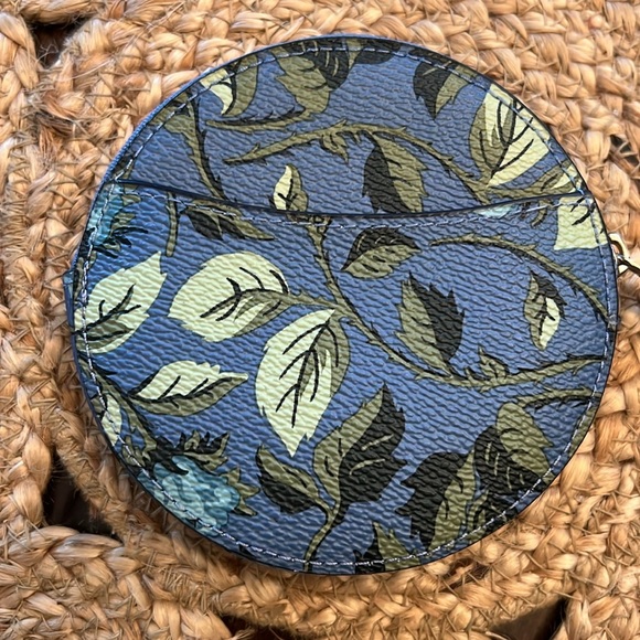 Coach Floral Round Coin Purse NWOT - Picture 4 of 7
